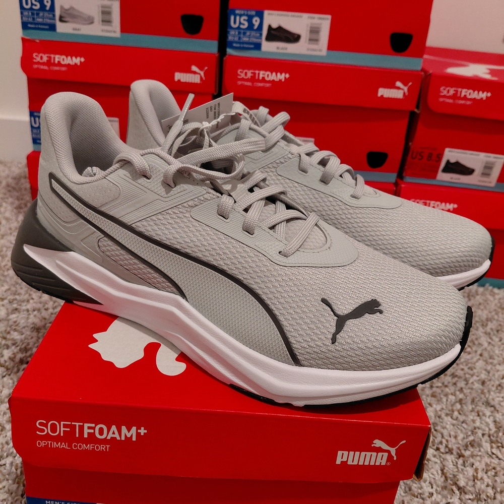Puma Men's Gray Running Shoes